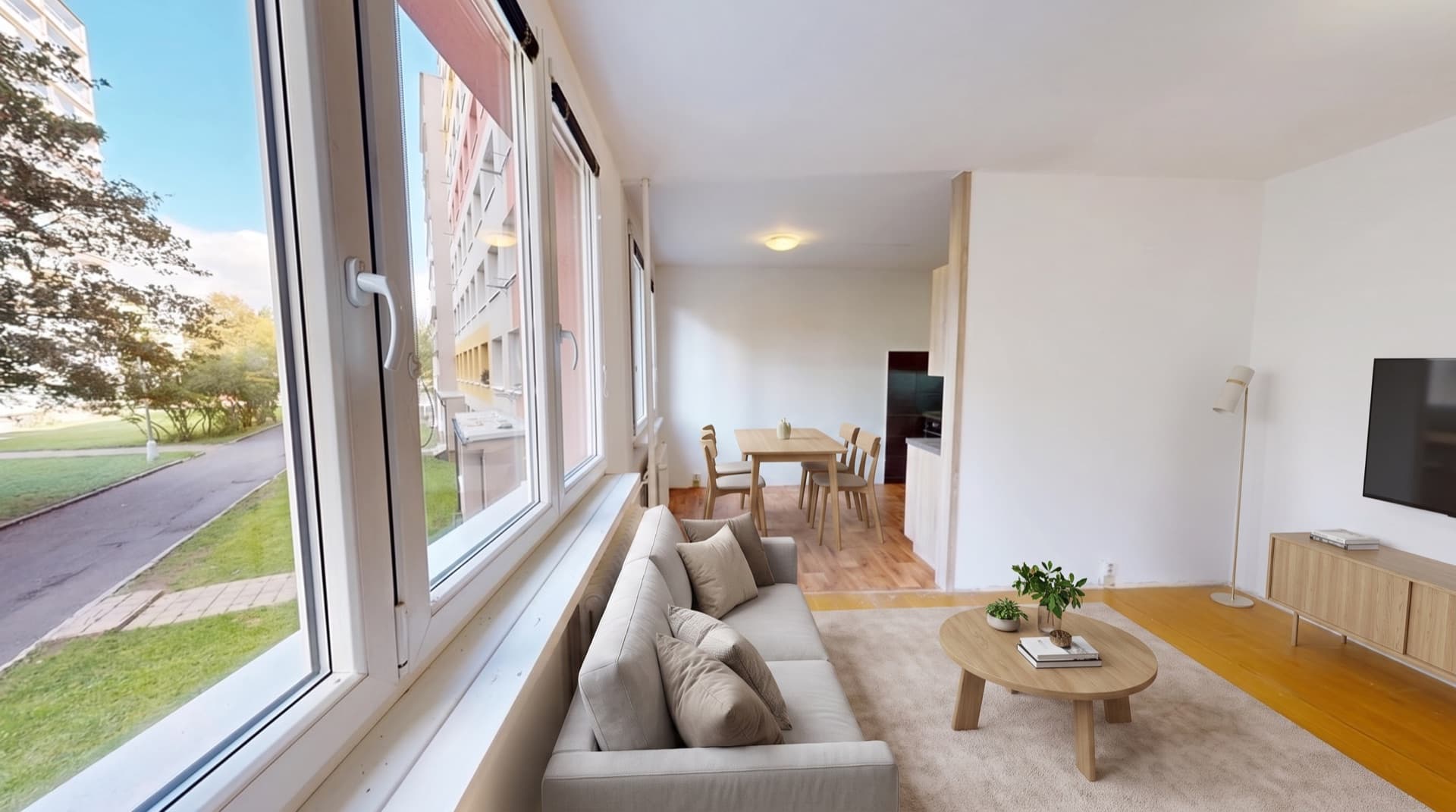 Obývací pokoj · 18,2 m² — vizualizace zařízení